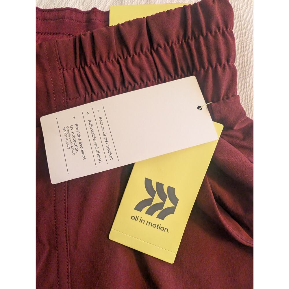 All In Motion Red Mid Rise Joggers XXL - Picture 6 of 13